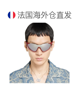 自营欧洲直邮Gucci/古驰 男女通用面具形太阳镜眼镜配饰
