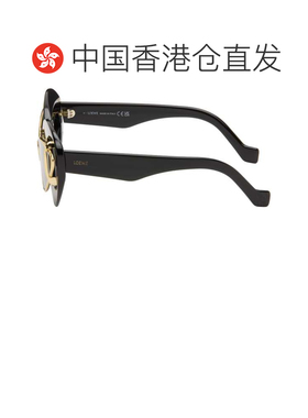 香港直邮LOEWE 罗意威 女士 黑色 Double Frame 太阳镜 LW40119I6