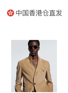 香港直邮Bottega Veneta 葆蝶家 男士 Forte Panthos 圆形太阳眼