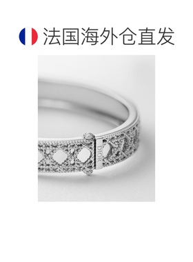 欧洲直邮自营Dior迪奥 女士银色白金手镯手链配饰 【付后1h可退】