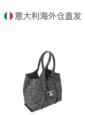 欧洲直邮tod's 女士 单肩包帆布