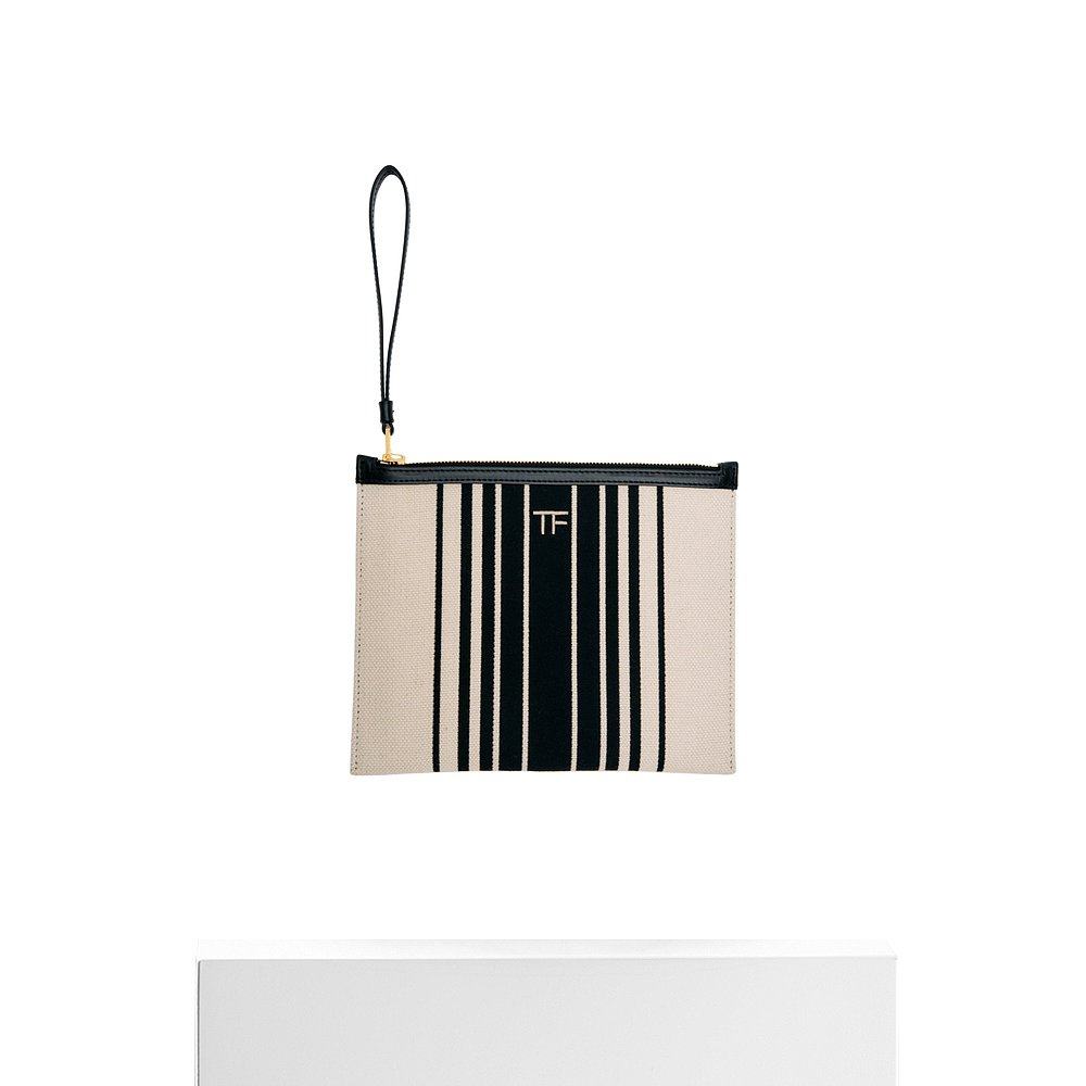 香港直邮Tom Ford 刺绣徽标手拿包 S0522TCN056G,淘宝优惠券,粉丝福利购,淘宝优惠卷