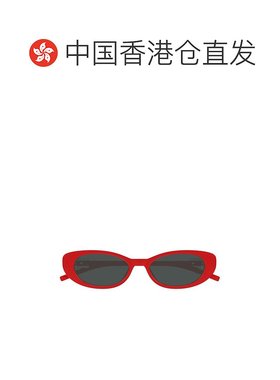 1h可退 香港直邮Gucci 古驰 女士 几何框太阳镜 GG1680S red红色