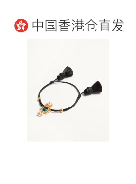 香港直邮VALENTINO 女士手链手镯 WJ0Z93TQQCNG SS2026 黑色 流苏