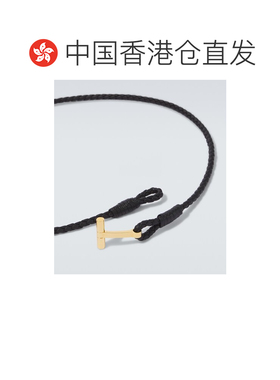 香港直邮Tom Ford 汤姆 福特 男士 T 编织皮革手链