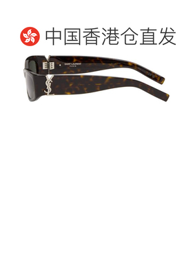 1h可退 香港直邮Saint Laurent 圣罗兰 男士 黑色 & 棕色 SL M152