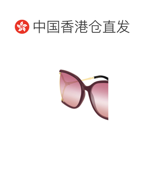 1h可退 香港直邮GUCCI 女士眼镜 GG0592S004 SS2025 粉红色 GG059