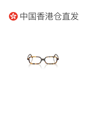 香港直邮MIU MIU 女士眼镜 MU11ZS14L08N AW2025 黑色 徽标平光镜