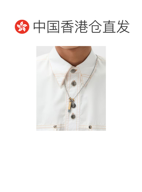1h可退 Versace Logo标签项链 10261421A00620
