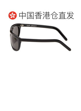 1h可退 香港直邮Our Legacy 男士 黑色 Shelter 太阳镜 A2238SIBB