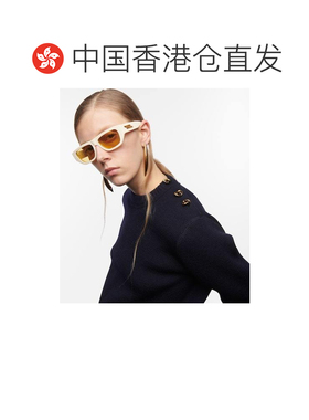 1h可退 香港直邮Bottega Veneta 葆蝶家 女士 矩形太阳眼镜