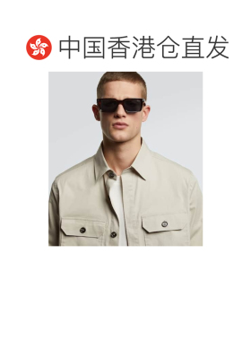 1h可退 香港直邮zegna 杰尼亚 男士 矩形太阳眼镜 brown棕色 舒适