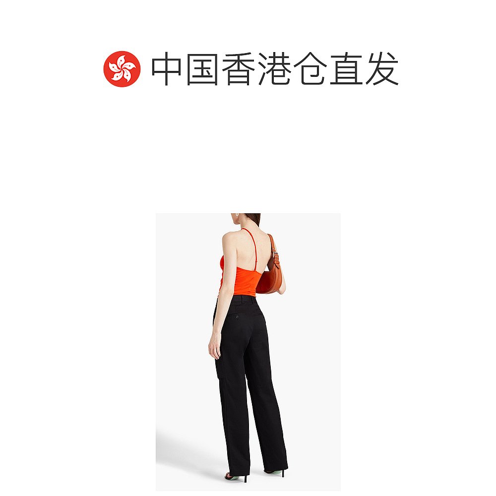 香港直邮Frame Denim 女士单肩打结针织连体衣 - 图1