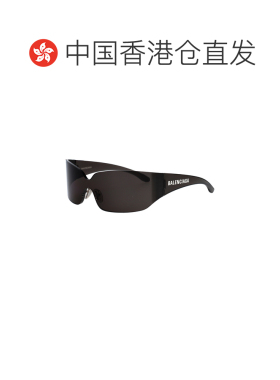 1h可退 香港直邮BALENCIAGA 男士太阳镜 BB0421S001 AW2025 黑色
