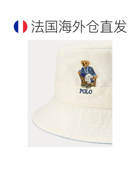 自营欧洲直邮Ralph Lauren拉夫劳伦 Polo Bear男士棉质斜纹布渔夫