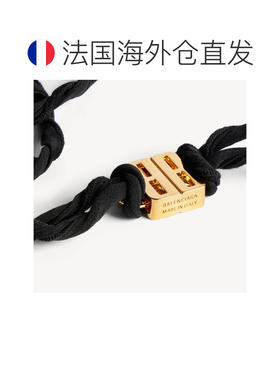 自营欧洲直邮Balenciaga巴黎世家 Nano Ruban Bb女士丝绸锌合金项