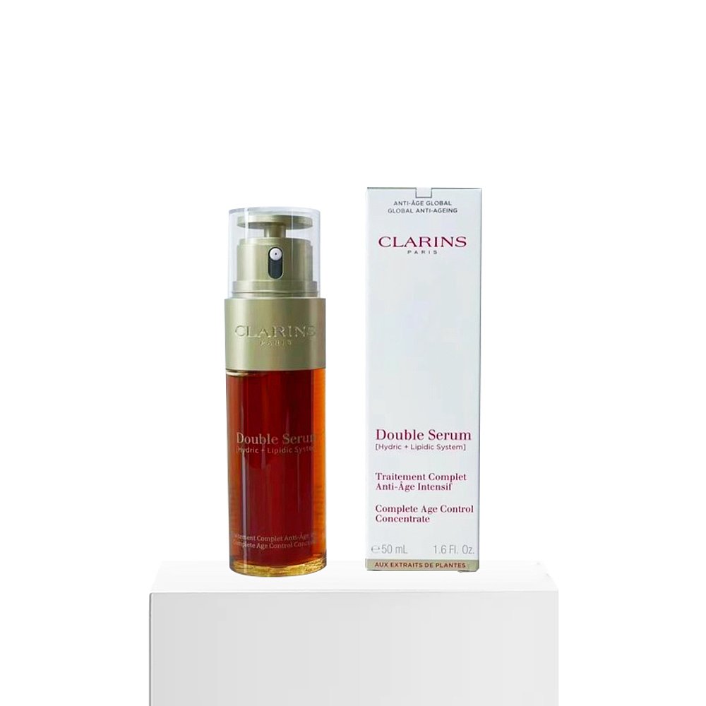 自营｜Clarins娇韵诗双萃焕活修护精华露50ml清爽补水精华液保湿