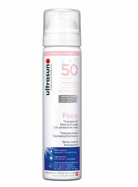 Ultrasun优佳面部防晒喷雾SPF50快速吸收75ml正品