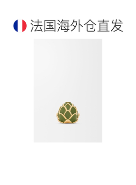 自营欧洲直邮Loewe罗意威 女士金色/绿色纯银珐琅【付后1h可退】