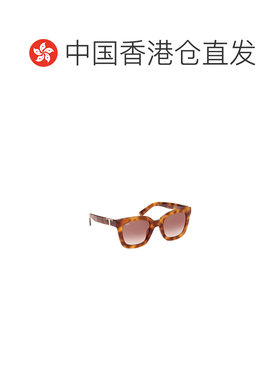 香港直邮TOD'S 女士眼镜 TO030153G AW2022 棕色 几何框太阳镜