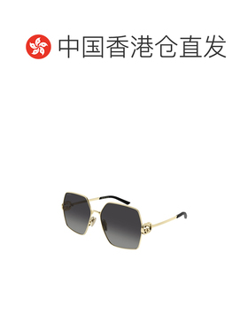香港直邮Gucci 古驰 女士 GG2163S female 金色太阳眼镜 GG2163S