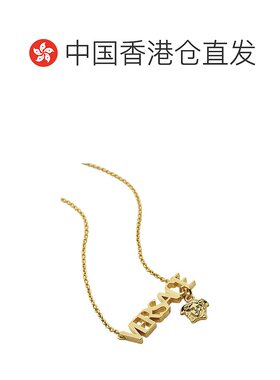1h可退 香港直邮Versace 范思哲 女士 带有标志形状的吊坠 102078