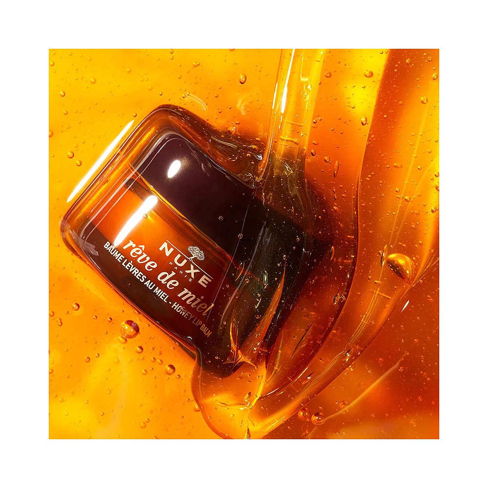 欧洲直邮Nuxe欧树蜂蜜唇香凝脂润唇膏唇霜15g滋润蜂蜜味正品品牌 - 图0