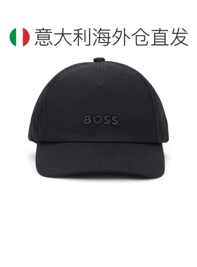 欧洲直邮BOSS 男士帽子 50535397001 AW2026 黑色【付后1h可退】