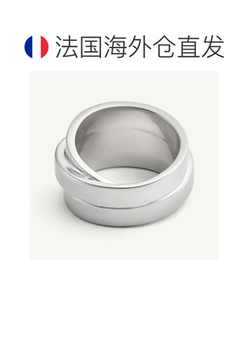 自营欧洲直邮Maison Margiela MM6 女士银色黄铜戒指新款配饰