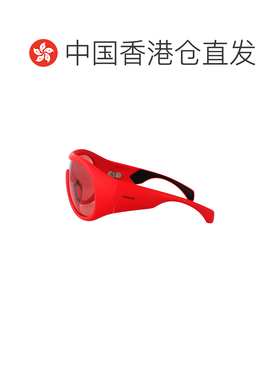 1h可退 香港直邮Moncler 盟可睐 女士 INJECTATE 哑光红色太阳眼