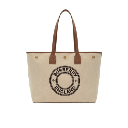 Burberry 中号Logo图案手提包单肩包手提【付后1h可退】 - 图0