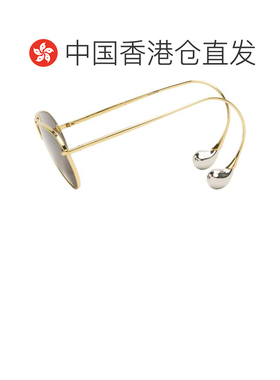 香港直邮Bottega Veneta 葆蝶家 男士 金色 Drop 飞行员太阳镜