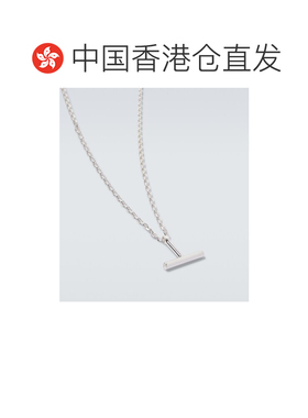 香港直邮Tom Ford 汤姆 福特 男士 T 纯银吊坠项链
