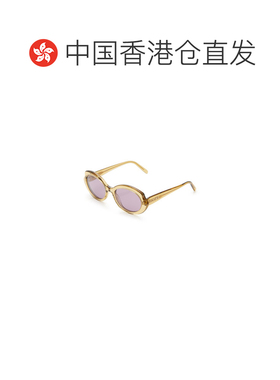 1h可退 香港直邮LOEWE 罗意威 女士 天鹅圆框醋纤太阳眼镜