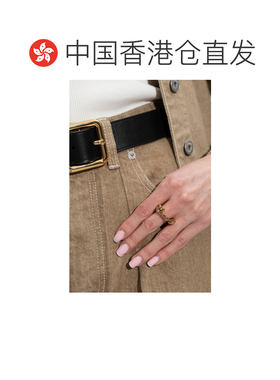 香港直邮COACH 女士戒指 37557624GLD710 SS2026 金色 Brass ring
