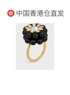 香港直邮CELINE 女士戒指 461LZ6VSB35OB SS2026 黑支付后1h可退