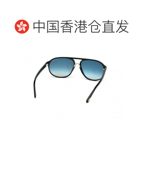 香港直邮Tom Ford 黑色徽标细节太阳镜 FT044760汤姆福特