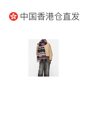 Acne Studios 带流苏的徽标围巾配饰 CA0【付后1h可退】