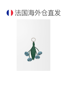 自营欧洲直邮Loewe罗意威 经典小牛皮蓝色/绿色钥【付后1h可退】