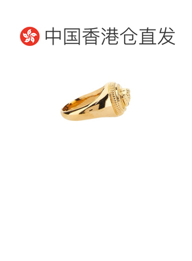 1h可退 香港直邮versace 范思哲 女士 金色 Medusa Biggie 戒指 1