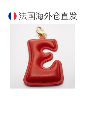 自营欧洲直邮CELINE思琳 字母E女士红色羊羔皮黄铜【付后1h可退】