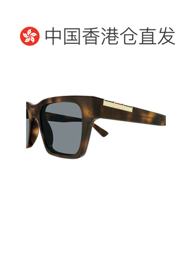 1h可退 香港直邮Gucci 古驰 男士 矩形框太阳镜 GG1889S brown棕