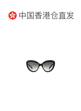 1h可退 香港直邮PRADA 女士眼镜 0PR08RS1AB0A7 AW2021 黑色 徽标