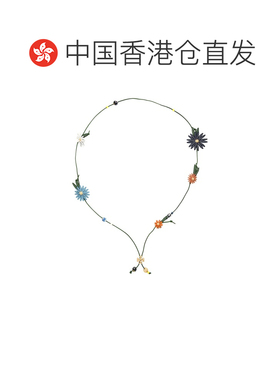 1h可退 香港直邮Tory Burch 托里 伯奇 女士 项链 green绿色 舒适