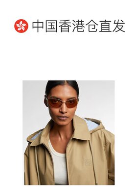 1h可退 香港直邮LOEWE 罗意威 女士 标志椭圆形太阳眼镜配饰