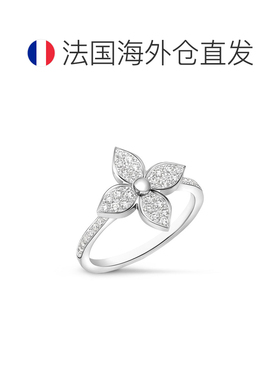 自营1h可退 欧洲直邮LV路易威登 Idylle Blossom女士灰色白金老花