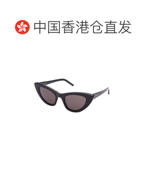 1h可退 香港直邮Saint Laurent 徽标太阳镜 SL213LILY