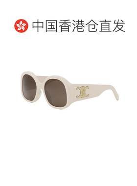 1h可退 香港直邮Celine 思琳 女士 Eyewear 圆框太阳镜 CL40305U