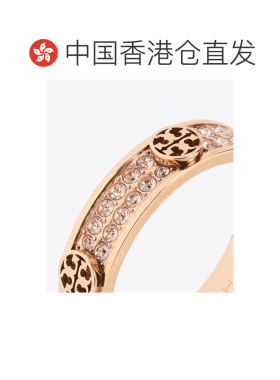 香港直邮TORY BURCH 女士戒指 153689650 SS2026 金色 Icon Pave