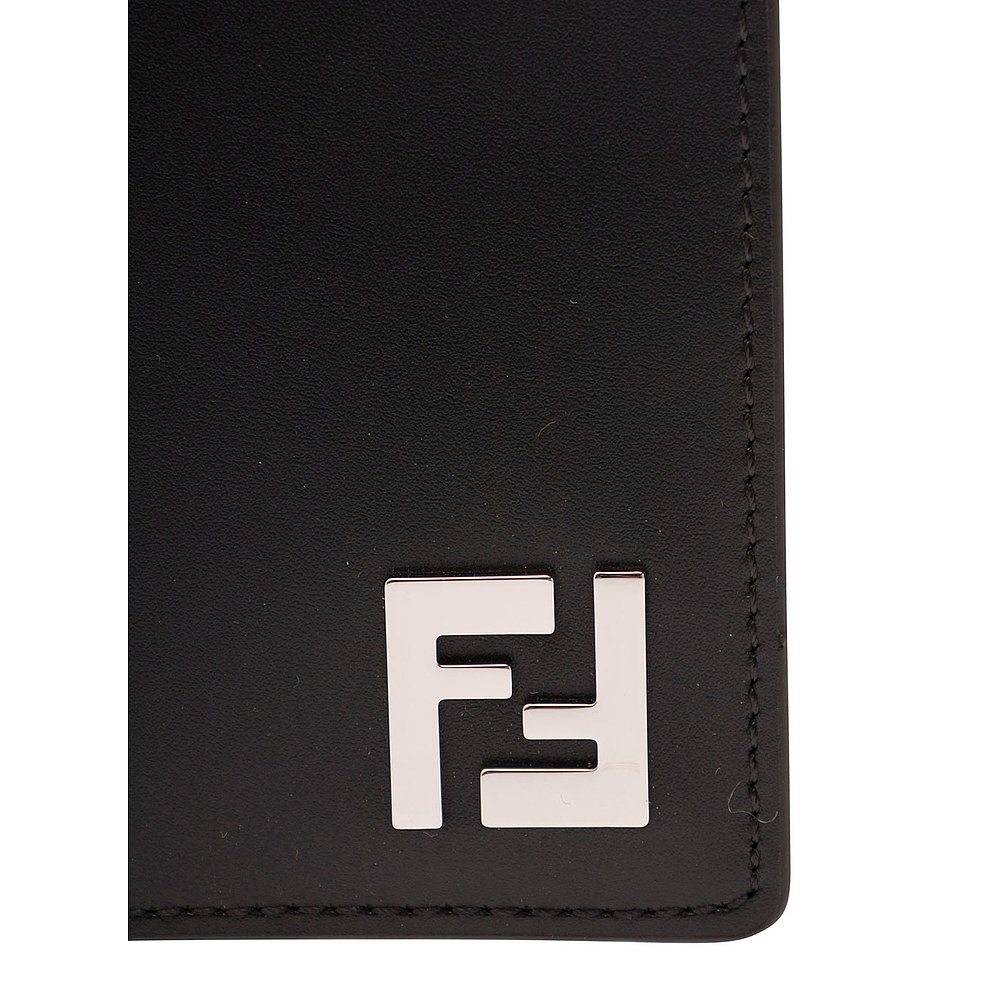 香港直邮Fendi 芬迪 男士 FLAP CARD HOLDER PELLE INTERNO FF 卡 - 图2